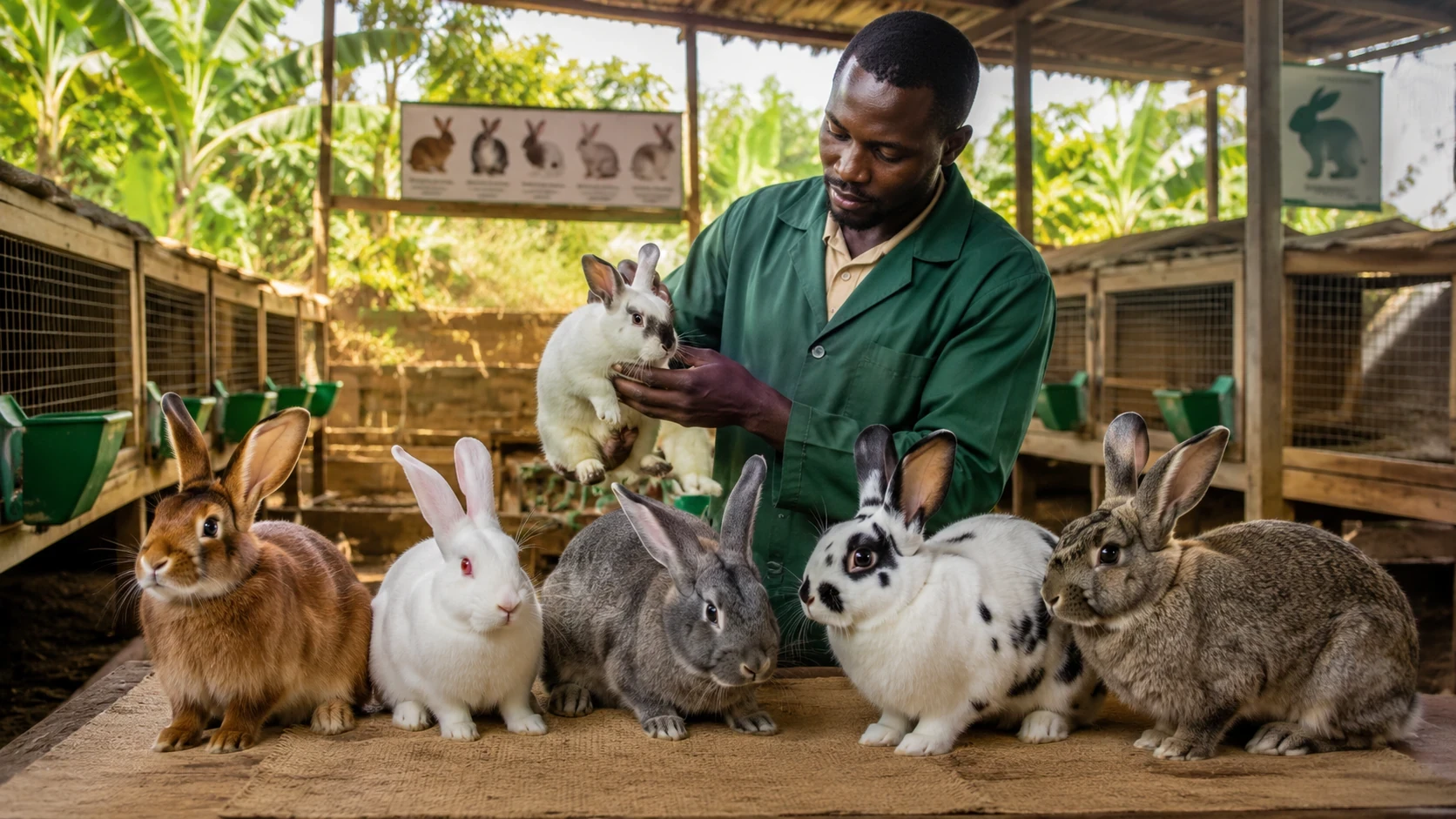 Élevage de lapins en Côte d’Ivoire avec SOZANI